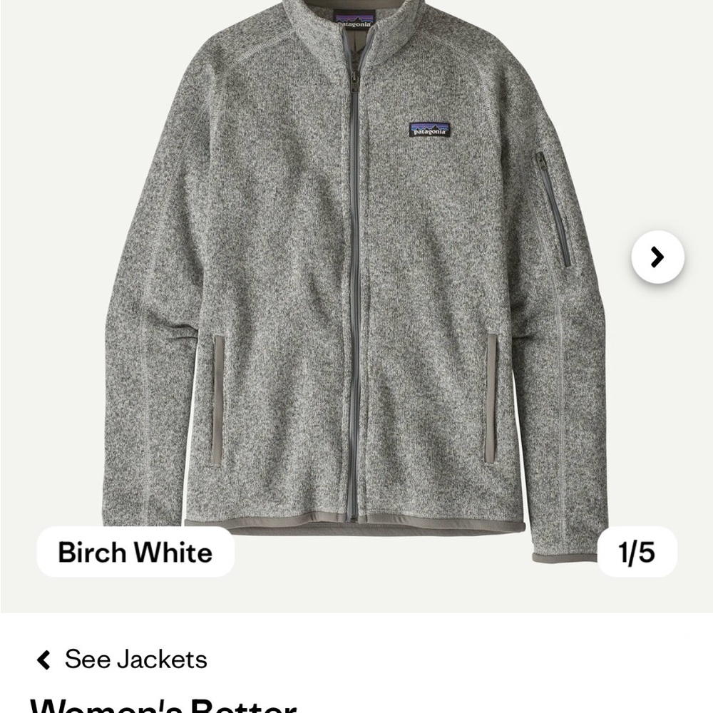 Patagonia Women's Better Sweater Full-Zip Fleece Jacket